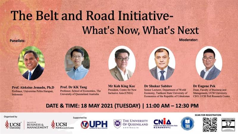 Pandangan Guru Besar Hubungan Internasional UPH dalam Konferensi Internasional ‘The Belt and Road Initiative: What’s Now, What’s Next’ UCSI Malaysia.